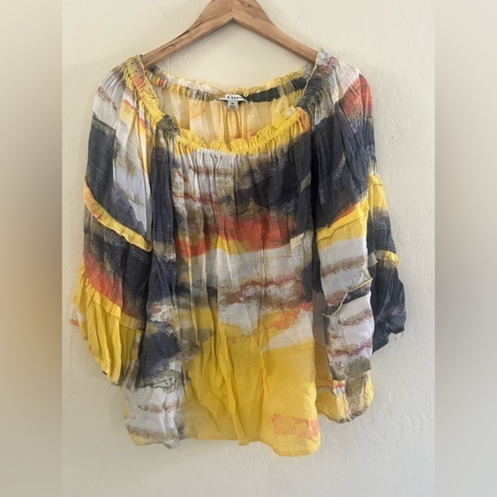 Zac & Rachel Colorful Women's Top sz Xl
